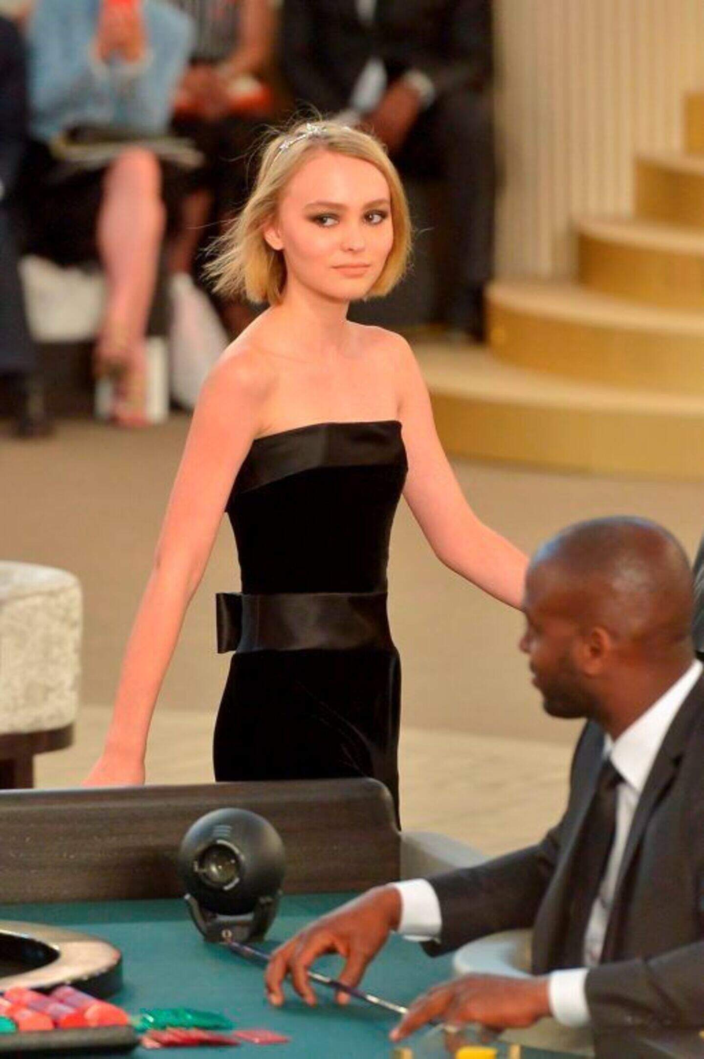 Johnny Depp's 16-year-old daughter Lily Rose makes runway debut